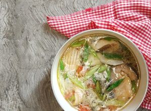 Foto resep Sup Tetelan Salmon