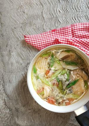 Foto resep Sup Tetelan Salmon
