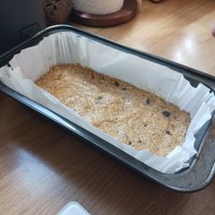 A picture of No-Bake Cookie Dough Bars.