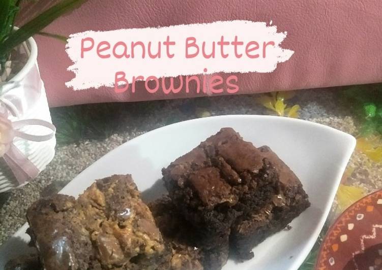 Langkah Mudah untuk Membuat Peanut Butter Brownies Silverqueen yang bikin betah