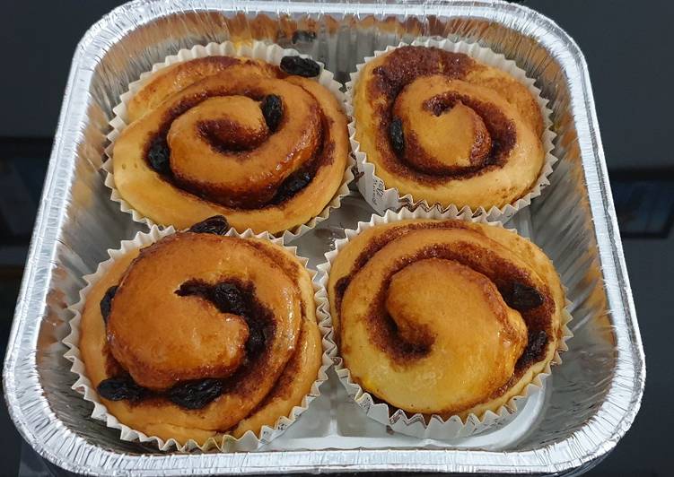 Cara Memasak Cinnamon roll anti gagal Untuk Pemula