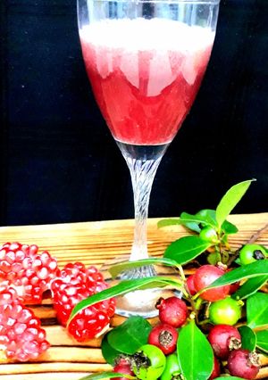 عکسی از دستور آب انار و گواوا
