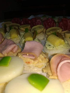 Una foto de Canapés fáciles y baratos