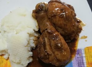 Una foto de Pollo a la barbacoa
