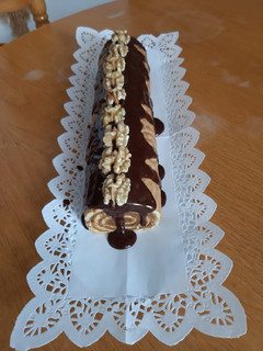 Una foto de Pionono con dulce de leche