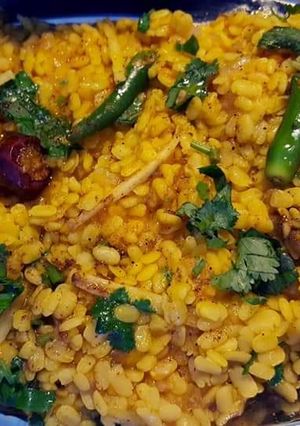 A picture of Maash ki daal(dhaaba style).