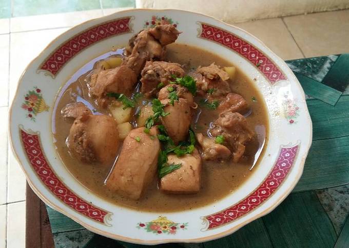 Resep Bistik ayam khas Banjarmasin (tanpa gula merah), Menggugah Selera