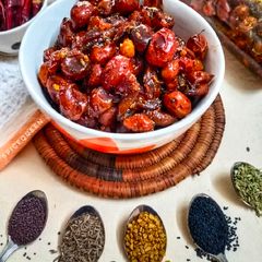 A picture of Ber / Jujube pickle.