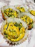 Cupcakes de acelga y ajoporro