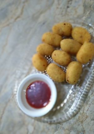 A picture of Potato Croquettes.