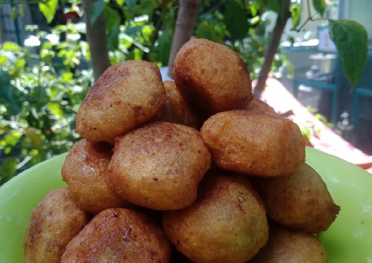 Resep Bola ubi / pulung ubi Anti Gagal