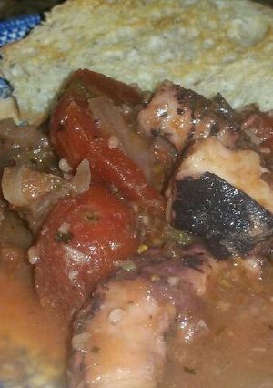 A picture of Stewed octopus.