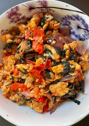 Foto resep Sambal tempe daun kemangi