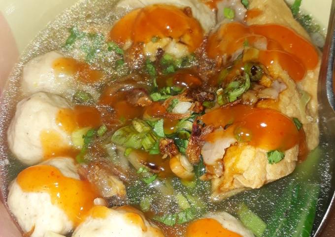 Resep Bakso Kuah Hemat Dan Praktis Oleh Veni Km Cookpad