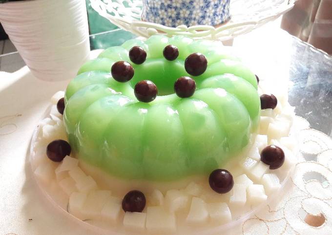 Puding Melon Nata de Coco
