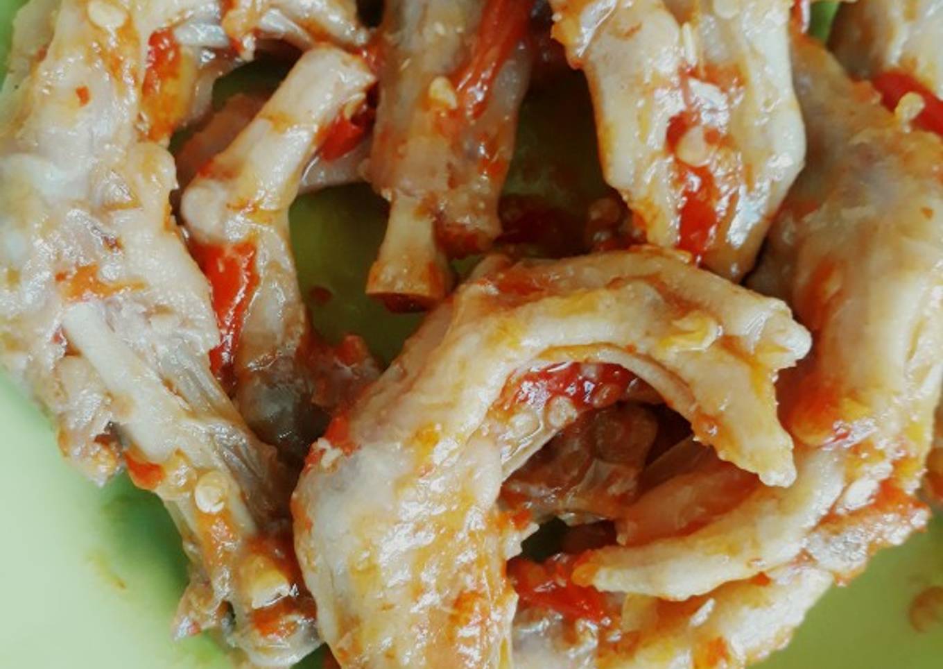 Ceker bebek pedas