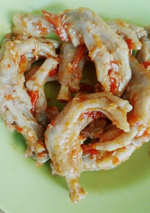 Foto resep Ceker bebek pedas