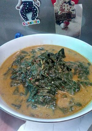 Foto resep Sayur Kari Daun Singkong