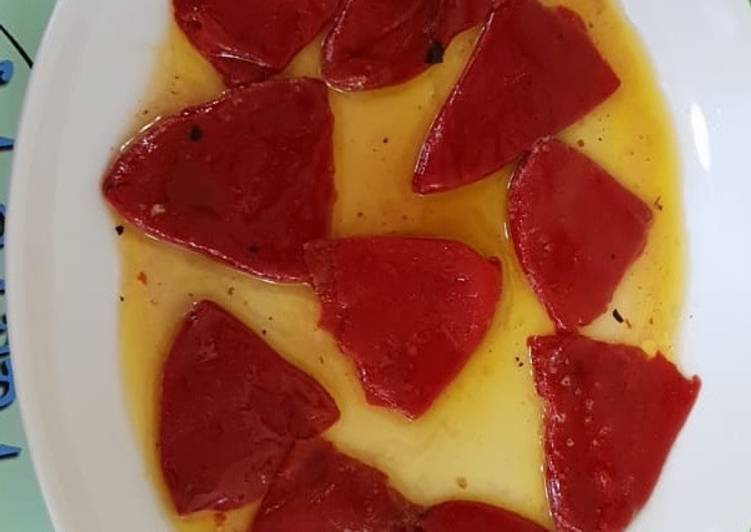 Oro rojo de lodosa (pimientos del piquillo) al vermut bianco