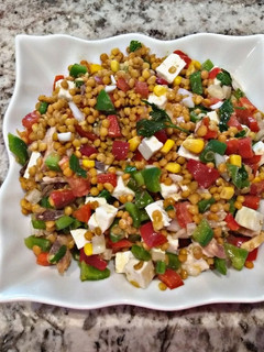 Una foto de Ensalada de lentejas 🥗