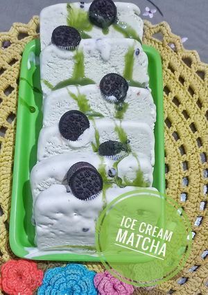 Foto resep Es krim matcha🍨☘️