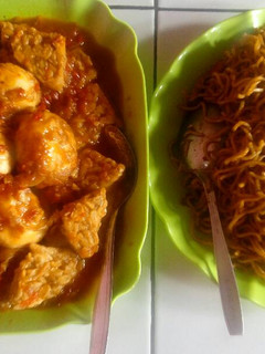 Foto resep Balado Telur Tempe & Mie Goreng Jawa