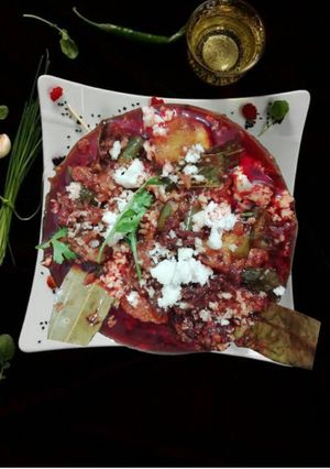 A picture of Cheese embers (Paneer angara).
