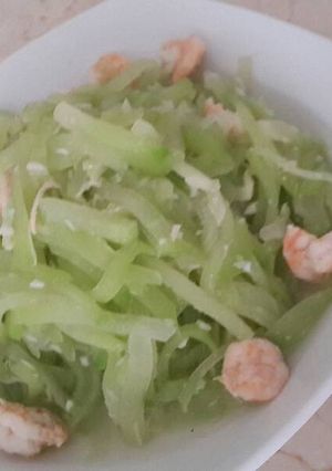 Foto resep Tumis labu udang