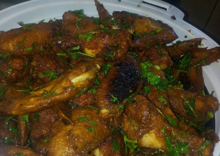 Recipe of Perfect Chicken glazed in honey