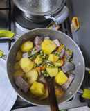 Nduma and Potatoes mix