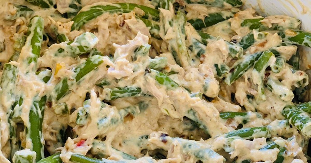 green bean and tuna salad with basil dressing Ermanno Scervino Floral-appliqué Mini Dress