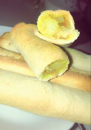 صورة لوصفة توست رول 🌯