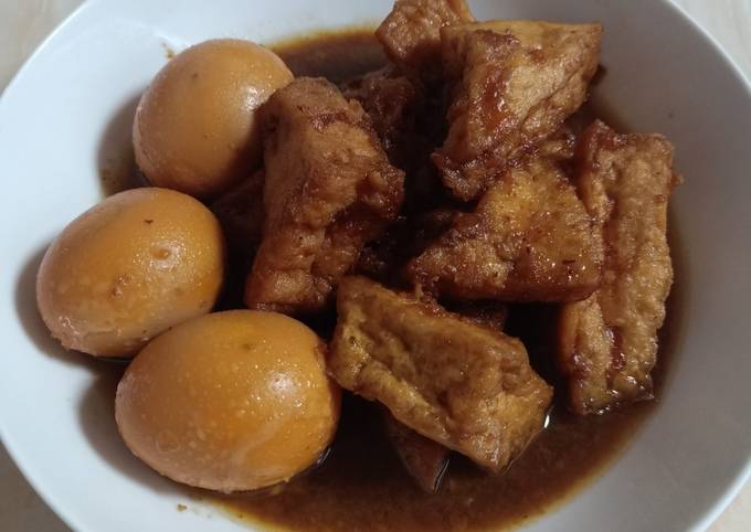 Bagaimana Membuat Semur Tahu Telur, Bisa Manjain Lidah