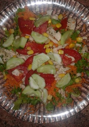 Una foto de Ensalada