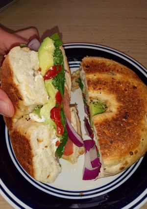 A picture of Garden Breakfast Sandwich.