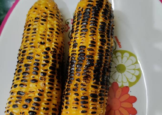 Roasted Corn Recipe by Dr. Madhumita Mishra - Cookpad