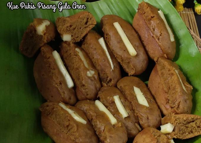 Kue Pukis Pisang Gula Aren