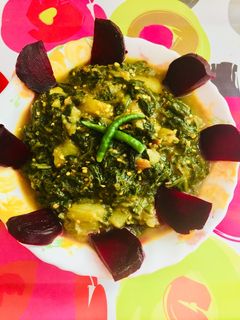 A picture of Mix veg. Palak.