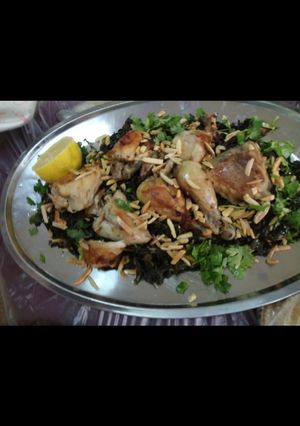 صورة لوصفة ملوخيه ناشفه