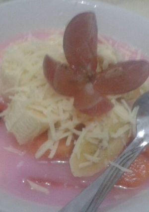 Foto resep Sup Buah Banana Cheese