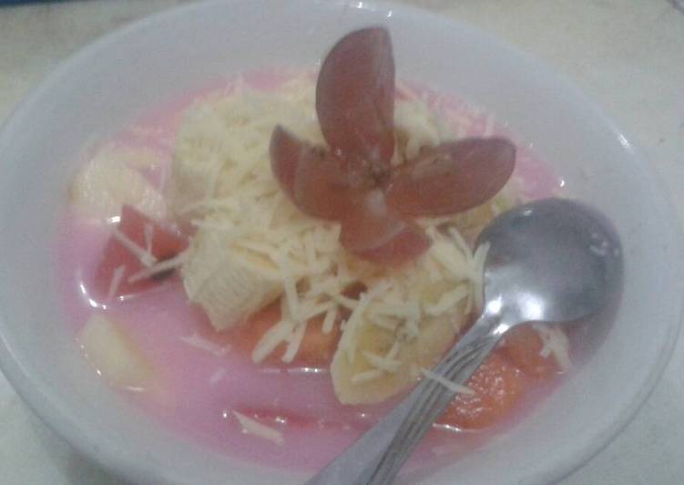 Resep Sup Buah Banana Cheese oleh Hani Hasya R - Cookpad