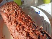 Una foto de chips de harina integral