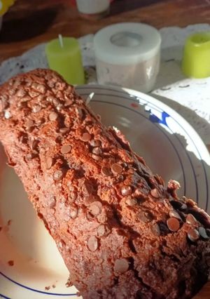 Una foto de Budín integral de zanahoria algarroba & chips! 🧉❣️ APTO APLV