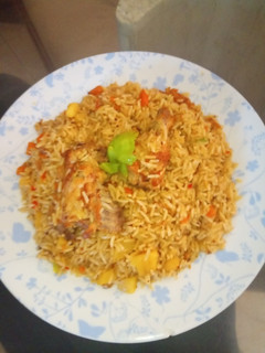Una foto de Arroz con pollo
