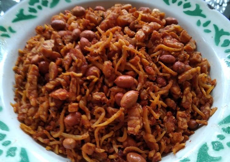 Resep: Di RumahTeri kacang bumbu balado