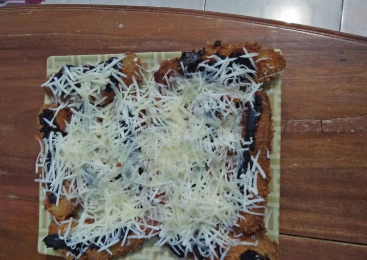 Pisang Nugget Coklat Keju