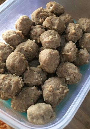 Foto resep Bakso sapi ala momycha