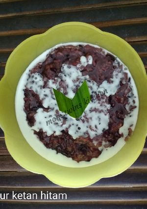Foto resep Bubur ketan hitam (metode 5-30-7)