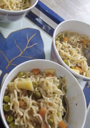 A picture of Healthy Tangy Instant Noodles 🍜.