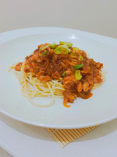 Foto resep Chicken Bolognese Spaghetti |Spaghetti Ayam Saus Tomat